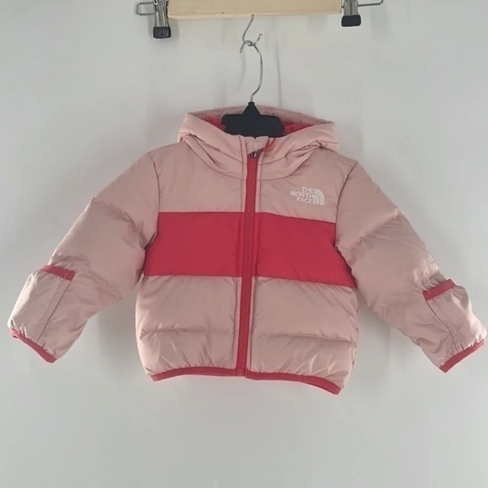THE NORTH FACE Baby Girl's Moondoggy Pink Hoodie Jacket
